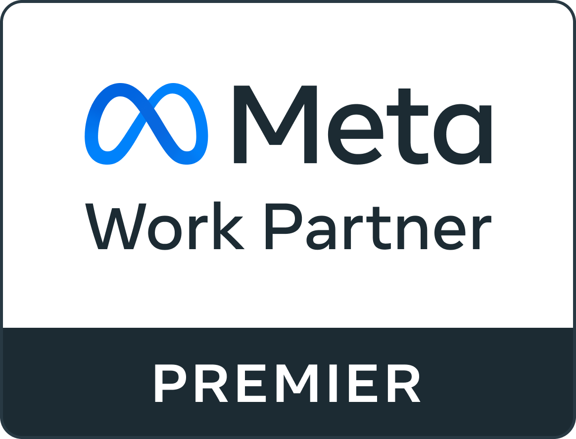 Badge META Work Partner Premier